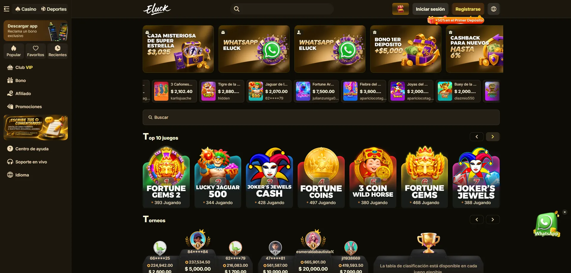 Eluck Casino resumen general para jugadores en México 2026